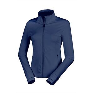 Spiro Womens/Ladies Recycled Fitness Jacket / Navy